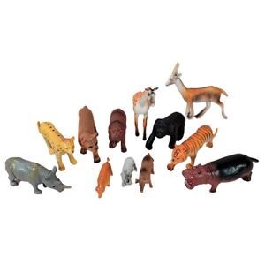 Animal Action Figures Shing Hing Mixed Lot SH Plastic Hippo Rhino Tiger more